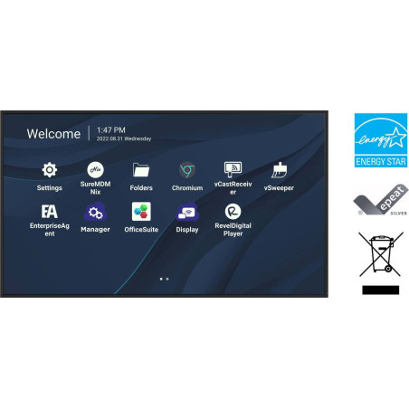 ViewSonic CDE7530 75″ 4K UHD Profesyonel Sunum Ekranı