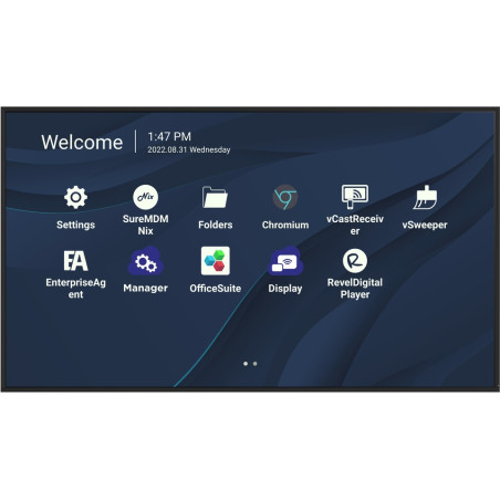 ViewSonic CDE7530 75″ 4K UHD Profesyonel Sunum Ekranı