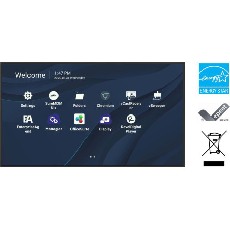 ViewSonic CDE8630 86″ 4K UHD Profesyonel Sunum Ekranı