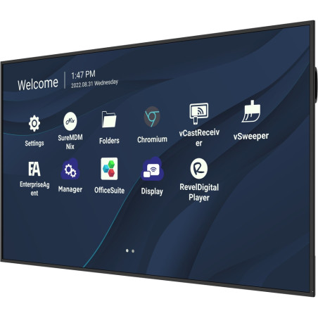 ViewSonic CDE8630 86″ 4K UHD Profesyonel Sunum Ekranı