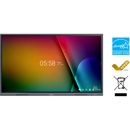 ViewSonic ViewBoard IFP6533-G 65” 4K Android 13 Etkileşimli Ekran