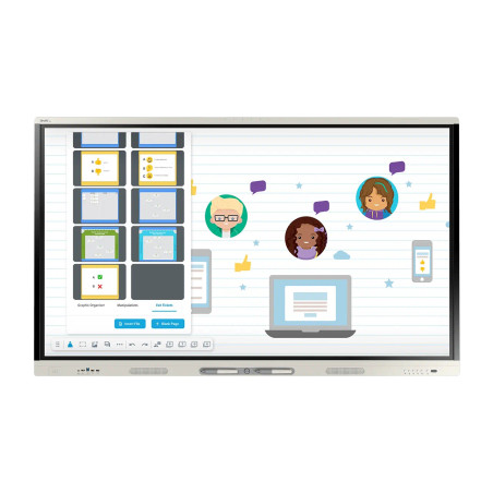 SMART Board RX 86 4K 86" Etkileşimli Sınıf Ekranı | HyPr Touch, iQ Android