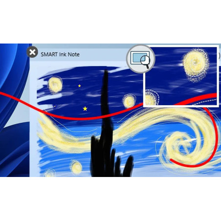 SMART Board MX55 (V5) 4K 55" Etkileşimli Eğitim Ekranı | HyPr Touch, iQ Android