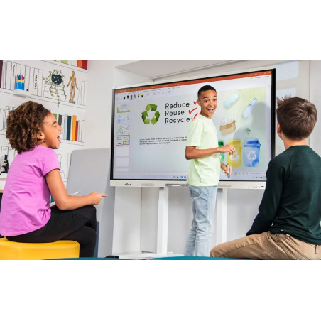 SMART Board MX55 (V5) 4K 55" Etkileşimli Eğitim Ekranı | HyPr Touch, iQ Android