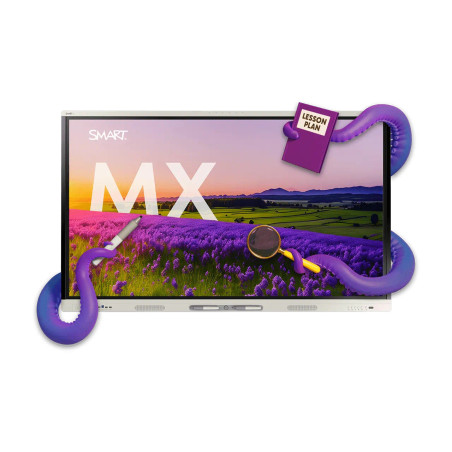 SMART Board MX55 (V5) 4K 55" Etkileşimli Eğitim Ekranı | HyPr Touch, iQ Android