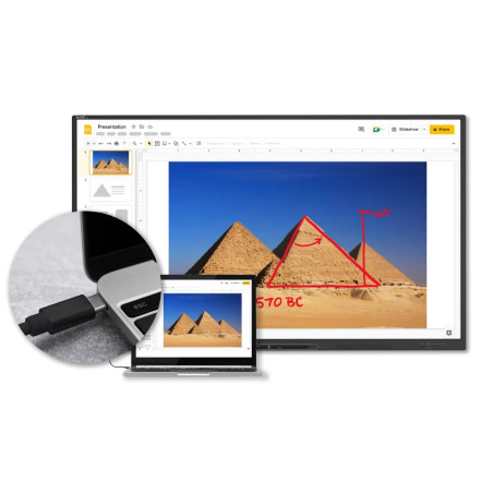 SMART Board GX75 Zero 4K 75" Etkileşimli Tahta (OS’siz) | Advanced IR