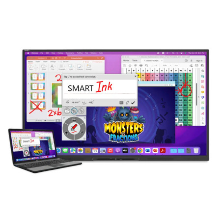 SMART Board GX75 Zero 4K 75" Etkileşimli Tahta (OS’siz) | Advanced IR