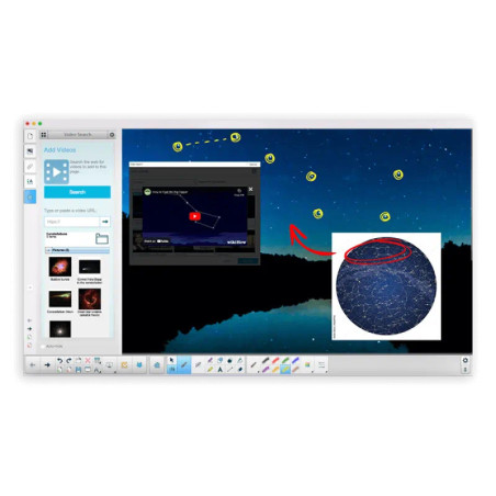 SMART Board GX75 Zero 4K 75" Etkileşimli Tahta (OS’siz) | Advanced IR