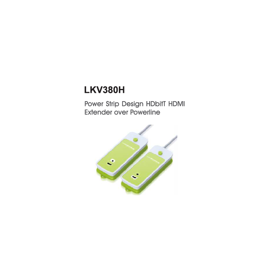 LENKENG LKV380H HDMI Powerline Extender 300m 1080p | HepsiProjeksiyon