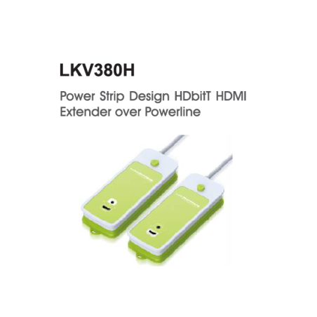 LENKENG LKV380H HDMI Powerline Extender 300m 1080p | HepsiProjeksiyon