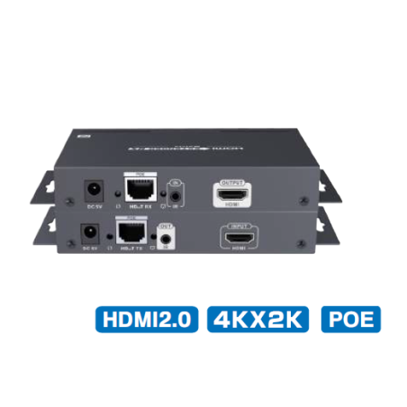 LENKENG LKV393MATRIX-POE HDMI Extender 120m 4K 60Hz POE | HepsiProjeksiyon
