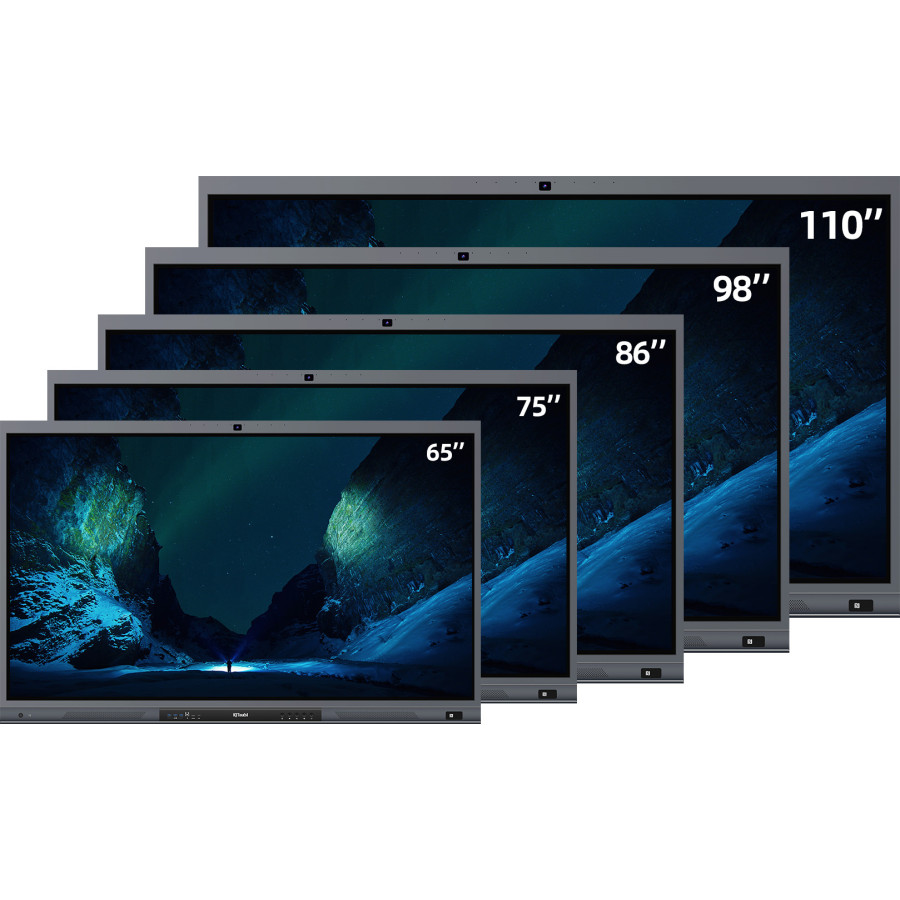 IQBoard QA1300 PRO 110" 4K UHD Dokunmatik Ekran | 48 MP Kamera