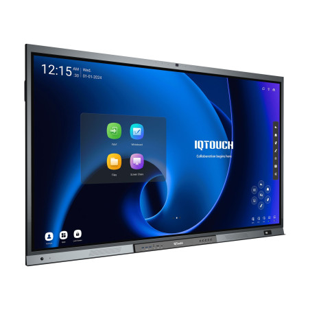 IQBoard QA1300 PRO 86" 4K UHD Dokunmatik Ekran | 48 MP Kamera