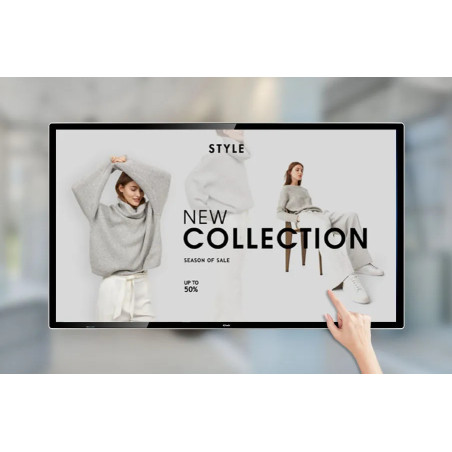 IQTouch SW1 Lite 43" | 4K Interaktif Digital Signage Ekran