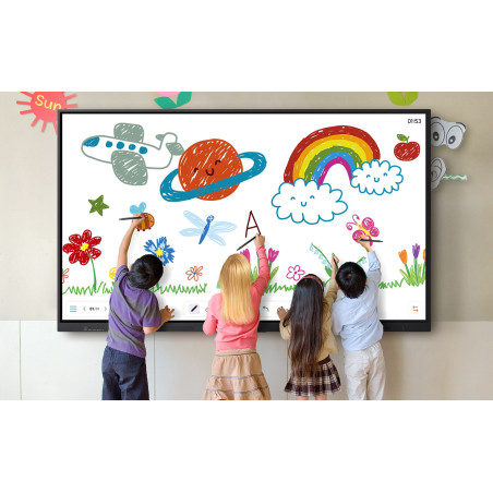 Samsung WA75F 75" 4K EDLA İnteraktif Akıllı Tahta | Akıllı Eğitim Ekranı