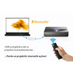 Proscreen PRO 260x180 Yerden Açılan Motorlu Projeksiyon Perdesi