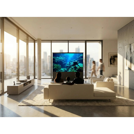 Proscreen PRO 100” 221x124 Motorlu Gergili ALR Projeksiyon Perdesi