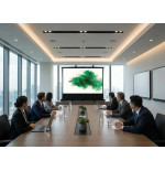 Proscreen PRO 135” 300x169 Motorlu Gergili ALR Projeksiyon Perdesi