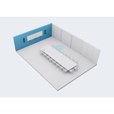 Nureva HDX 2 Bar + 1 Pod Beyaz Profesyonel Konferans Ses Sistemi