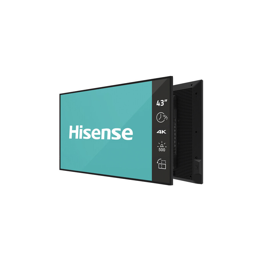 Hisense 43GM50D 43" 500 Nit 4K UHD Signage Ekran