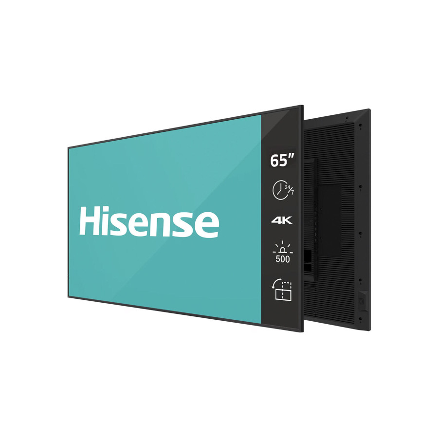 Hisense 65DM66D 65" 500 Nit 4K UHD Profesyonel Digital Signage Ekran