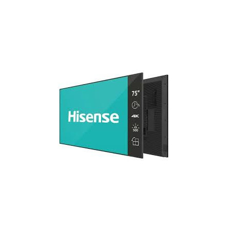 Hisense 75DM66D 75" 500 Nit 4K UHD Profesyonel Digital Signage Ekran