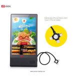 JCVISION JC-PS898S 8" HD Menü Powerbank ve Reklam Ekranı