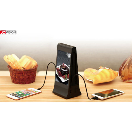 JCVISION JC-PS868 Plus 8" Çift Ekranlı Akıllı Menü Powerbank
