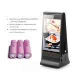 JCVISION JC-PS868 Plus 8" Çift Ekranlı Akıllı Menü Powerbank